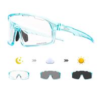 Scvcn Lunettes De Soleil Photochromiques En Plein Air Vélo Lunettes De Cyclisme Femmes Sport Uv400 Vtt Conduite Vélo Lunettes Hommes Lunettes Tactiques - Type [S145-08]-1lens No Box