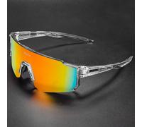 Scvcn Nouvelles Lunettes De Soleil De Cyclisme En Plein Air Hommes Lunettes De Vélo Vtt Sport Escalade Pêche Femmes Vélo Cyclisme Uv400 Lunettes - Type Dz-S1411-B-16-1lens #A