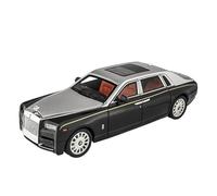 SCVWKAJA Véhicule Réplique Fidèle De Voiture 1:18 for Rolls-Royce Phantom en Alliage Zinc Moulé À L'échelle Modèle Voiture Simulation Ornements en Métal Décoration Véhicules à Moteur(Silver)