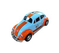SCVWKAJA Véhicule Réplique Fidèle De Voiture 1:18 for Volkswagen Beetle 1955 Retro Vintage Car Collection Ornaments Luxury Static Car Model Véhicules à Moteur(Blue)
