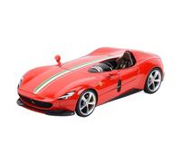 SCVWKAJA Véhicule Réplique Fidèle De Voiture 1:18 pour Ferrari Monza SP1 Simulation Modèle De Voiture en Alliage Raffiné Ornements Exquis en Métal Classique Véhicules à Moteur