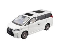 SCVWKAJA Véhicule Réplique Fidèle De Voiture 1:18 pour Lexus LM300 Alliage Métal Échelle Modèle Voiture Bibliothèque Réception Affichage Ornements Tendance Véhicules à Moteur(White)