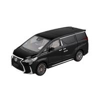 SCVWKAJA Véhicule Réplique Fidèle De Voiture 1:18 pour Lexus LM300 Alliage Métal Échelle Modèle Voiture Bibliothèque Réception Affichage Ornements À La Mode Véhicules à Moteur(Black)