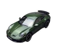SCVWKAJA Véhicule Réplique Fidèle De Voiture 1:18 pour Porsche 911 Dakar 2023 Maquette Voiture Classique en Alliage Simulation Véhicule en Métal Collection Artisanale Véhicules à Moteur(Green)