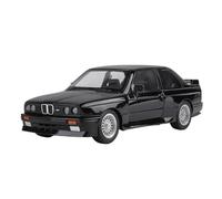 SCVWKAJA Véhicule Réplique Fidèle De Voiture 1:24 for BMW M3 E30 IM Retro Vintage Car Collection Ornements Luxe Statique Modèle De Voiture Véhicules à Moteur(Black)
