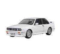 SCVWKAJA Véhicule Réplique Fidèle De Voiture 1:24 for BMW M3 E30 IM Retro Vintage Car Collection Ornements Luxe Statique Modèle De Voiture Véhicules à Moteur(White)