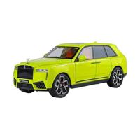 SCVWKAJA Véhicule Réplique Fidèle De Voiture 1/24 for Rolls Royce Cullinan Modèle Voiture Simulation À L'échelle Modèle Véhicule Tout-Terrain Statique Collection Véhicules à Moteur(Green)