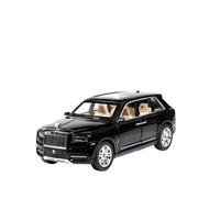 SCVWKAJA Véhicule Réplique Fidèle De Voiture 1:24 for Rolls Royce Modèle De Voiture Simulé avec Retrait Peut Être Utilisé comme Décoration De Maison Ou De Bureau Véhicules à Moteur(Black)