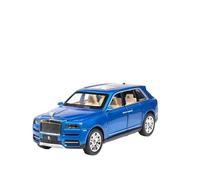 SCVWKAJA Véhicule Réplique Fidèle De Voiture 1:24 for Rolls Royce Modèle De Voiture Simulé avec Retrait Peut Être Utilisé comme Décoration De Maison Ou De Bureau Véhicules à Moteur(Blue)