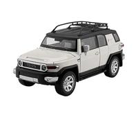 SCVWKAJA Véhicule Réplique Fidèle De Voiture 1:24 Le Modèle De Voiture Simulé for Toyota FJ avec Retrait, Peut Être Utilisé comme Décoration De Maison Ou De Bureau Véhicules à Moteur(White)