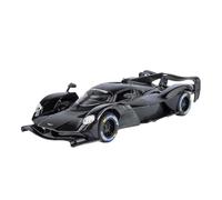 SCVWKAJA Véhicule Réplique Fidèle De Voiture 1:24 pour Aston Martin Valkyrie Miniature De Voiture Classique en Alliage Ornements en Métal Collection Hobby Véhicules à Moteur(Black)