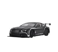 SCVWKAJA Véhicule Réplique Fidèle De Voiture 1:24 pour Bentley Continental GT3 Réplique Statique en Alliage Modèle Voiture Course De Collection Ornements De Bureau Véhicules à Moteur(Black)