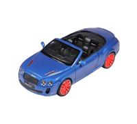 SCVWKAJA Véhicule Réplique Fidèle De Voiture 1:24 pour Bentley Continental ISR Miniature De Collection en Alliage Ornements Décoratifs Raffinés Véhicules à Moteur(Blue)