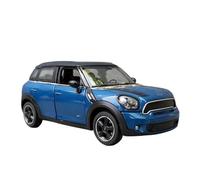 SCVWKAJA Véhicule Réplique Fidèle De Voiture 1:24 pour BMW Mini Cooper S Alliage Métal Statique Modèle De Voiture Beauté Maison Et Décoration De Bureau Véhicules à Moteur(Blue b)