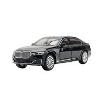 SCVWKAJA Véhicule Réplique Fidèle De Voiture 1:24 pour BMW The 7 760Li Modèle De Voiture Classique en Alliage Moulé sous Pression Modèle Statique De Collection Véhicules à Moteur(Black)