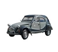 SCVWKAJA Véhicule Réplique Fidèle De Voiture 1:24 pour Citroën 2CV6 Charleston Alliage Statique Moulé sous Pression en Métal Simulation Modèle Voiture Collection Exposition Véhicules à Moteur(Green)