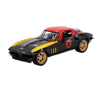 SCVWKAJA Véhicule Réplique Fidèle De Voiture 1:24 pour Corvette 1966 Réplique De Modèle Voiture Classique en Alliage Collection en Métal Artisanat Décoration Bureau Véhicules à Moteur