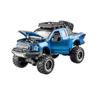 SCVWKAJA Véhicule Réplique Fidèle De Voiture 1:24 pour Cruiser SUV Alliage Moulé sous Pression Super Sports Car Modèle Collection Ornements Décoration Véhicules à Moteur(Blue)