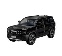 SCVWKAJA Véhicule Réplique Fidèle De Voiture 1:24 pour Haval X-Dog SUV Alliage Moulage sous Pression Échelle Statique Modèle De Voiture Meubles en Métal Ornements Véhicules à Moteur(Black)