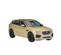 SCVWKAJA Véhicule Réplique Fidèle De Voiture 1:24 pour Jaguar F-Pace SUV Souvenir Pull Back Alliage Métal Classique Modèle De Voiture Ornements De Collection Véhicules à Moteur(Gold)