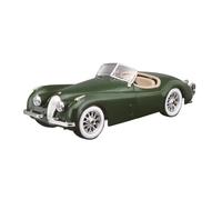 SCVWKAJA Véhicule Réplique Fidèle De Voiture 1:24 pour Jaguar XK 120 Modèle Sport Mini Voiture Modèle Métal Simulation Voiture De Collection Édition Limitée Véhicules à Moteur(Green)