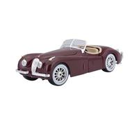 SCVWKAJA Véhicule Réplique Fidèle De Voiture 1:24 pour Jaguar XK 120 Modèle Sport Mini Voiture Modèle Métal Simulation Voiture De Collection Édition Limitée Véhicules à Moteur(Red)