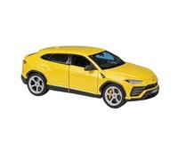 SCVWKAJA Véhicule Réplique Fidèle De Voiture 1:24 pour Lamborghini Urus SUV Souvenir Pull Back Alliage Métal Classique Modèle De Voiture Ornements De Collection Véhicules à Moteur(Yellow)