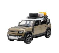 SCVWKAJA Véhicule Réplique Fidèle De Voiture 1:24 pour Land Rover Defender Les Modèles Réduits Voitures Statiques Alliage sont Parfaits pour Décorer La Maison Ou Le Bureau Véhicules à Moteur(Brown)