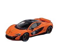 SCVWKAJA Véhicule Réplique Fidèle De Voiture 1/24 pour McLaren P1 GTR Modèle De Voiture en Alliage Simulation De Véhicule en Métal Collection Ornements Miniatures Véhicules à Moteur(Orange)