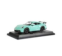 SCVWKAJA Véhicule Réplique Fidèle De Voiture 1:24 pour Porsche 911 GT3 Artisanat du Métal pour Créer des Ornements Décoratifs Statiques pour Les Voitures Miniatures Véhicules à Moteur(Green)