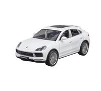 SCVWKAJA Véhicule Réplique Fidèle De Voiture 1:24 pour Porsche Cayenne S 911 Modèle Voiture Moulé en Alliage De Zinc D'ornements Voiture Sport Artisanale Moderne Véhicules à Moteur(White)