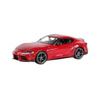 SCVWKAJA Véhicule Réplique Fidèle De Voiture 1:24 pour Toyota GR Supra Réplique De Voiture De Sport en Alliage À L'échelle Ornements Raffinés Véhicules à Moteur(Red)
