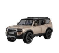SCVWKAJA Véhicule Réplique Fidèle De Voiture 1:32 for Toyota Prado Alliage De Zinc Moulage Échelle Modèle De Voiture Simulation Ornements en Métal Décoration Véhicules à Moteur(Gold)