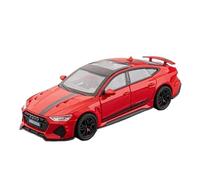 SCVWKAJA Véhicule Réplique Fidèle De Voiture 1:32 pour Audi RS7 Modèle De Voiture Miniature en Alliage Ornements Exquis Et Réalistes Véhicules à Moteur(Red)