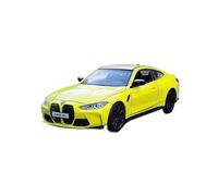 SCVWKAJA Véhicule Réplique Fidèle De Voiture 1:32 pour BMW M4 Voiture Luxe en Alliage De Métal Modèle Voiture De Collection La Porte De La Voiture Peut Être Ouverte Véhicules à Moteur(Yellow)