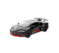 SCVWKAJA Véhicule Réplique Fidèle De Voiture 1:32 pour Bugatti Divo Collection De Modèles De Voitures en Alliage Statique Ornements De Simulation en Métal Véhicules à Moteur(Black)