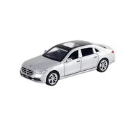 SCVWKAJA Véhicule Réplique Fidèle De Voiture 1:32 pour Mercedes-Benz S400L Alliage Modèle De Voiture Métal Artisanat Simulation Salon Décoration Ornements Véhicules à Moteur(Silver)