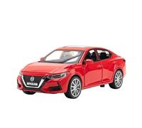 SCVWKAJA Véhicule Réplique Fidèle De Voiture 1:32 pour Nissan SYLPHY Modèle Voiture Simulation Moulé sous Pression La Porte Peut Être Ouverte Collection De Loisirs Véhicules à Moteur(Red)