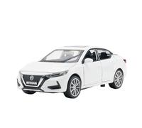 SCVWKAJA Véhicule Réplique Fidèle De Voiture 1:32 pour Nissan SYLPHY Modèle Voiture Simulation Moulé sous Pression La Porte Peut Être Ouverte Collection De Loisirs Véhicules à Moteur(White)