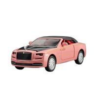 SCVWKAJA Véhicule Réplique Fidèle De Voiture 1:32 pour Rolls-Royce Dawn Spofec Classique Alliage Modèle De Voiture Réplique Exposition Hall Collection Ornements Véhicules à Moteur(Pink)