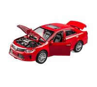 SCVWKAJA Véhicule Réplique Fidèle De Voiture 1:32 pour Toyota Camry Diecast Simulation Car Model Porte Peut Être Ouverte Hobby Collection Véhicules à Moteur(Red)