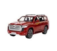 SCVWKAJA Véhicule Réplique Fidèle De Voiture 1:32 pour Toyota Land Cruiser LC300 Prado Voiture en Alliage Modèle Voiture Sport en Métal Simulation Objets Collection Véhicules à Moteur(Red)