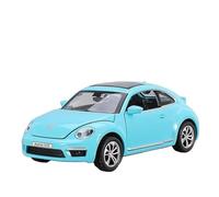 SCVWKAJA Véhicule Réplique Fidèle De Voiture 1:32 pour Volkswagen Beetle GSR Alliage Moulage sous Pression Collection Modèles Voitures Métal À Haute Simulation Véhicules à Moteur(Blue)