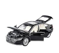 SCVWKAJA Véhicule Réplique Fidèle De Voiture 1:32 pour Volkswagen CC Berline Modèle Réduit De Voiture en Alliage Métallique Collection Décoration De Loisir Véhicules à Moteur(Black)