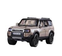 SCVWKAJA Véhicule Réplique Fidèle De Voiture Modèle De Voiture De Course en Alliage Moulé sous Pression pour Toyota Land Cruiser SUV 1:32 Décoration Tendance Véhicules à Moteur(Brown)