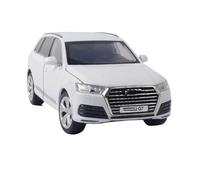 SCVWKAJA Véhicule Réplique Fidèle De Voiture Modèle De Voiture De Simulation for Audi Q7 1:32 en Alliage Collection De Modèles Ornements Exposition De Souvenirs Véhicules à Moteur(White)