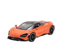 SCVWKAJA Véhicule Réplique Fidèle De Voiture Modèle De Voiture en Alliage 1:32 pour McLaren 765lt Simulation Artisanale en Métal Décoration De Salon Véhicules à Moteur(Orange)