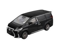 SCVWKAJA Véhicule Réplique Fidèle De Voiture Modèle De Voiture en Alliage Métallique 1:18 pour Lexus LM300 Collection De Modèles Statiques Ornements Décoratifs Véhicules à Moteur(Black)
