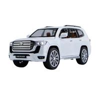 SCVWKAJA Véhicule Réplique Fidèle De Voiture Modèle De Voiture Miniature en Alliage Proportionnel Exquis en Métal pour Toyota Land Cruiser LC300 Échelle 1:24 Véhicules à Moteur(White)