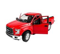SCVWKAJA Véhicule Réplique Fidèle De Voiture Modèle Réduit De Voiture De Sport en Alliage À L'échelle 1:24 pour Ford F-150 Décoration De Collection Véhicules à Moteur(Red)